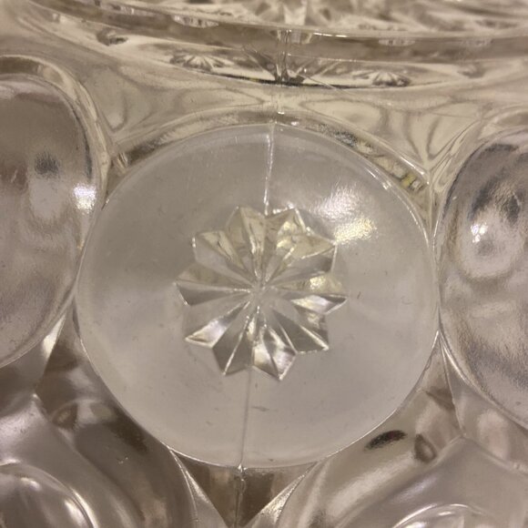 Bowl Moon And Stars Glass 2lb. 6.5 Oz. 8 in X 4 in. 26 in Diameter. - Picture 5 of 8